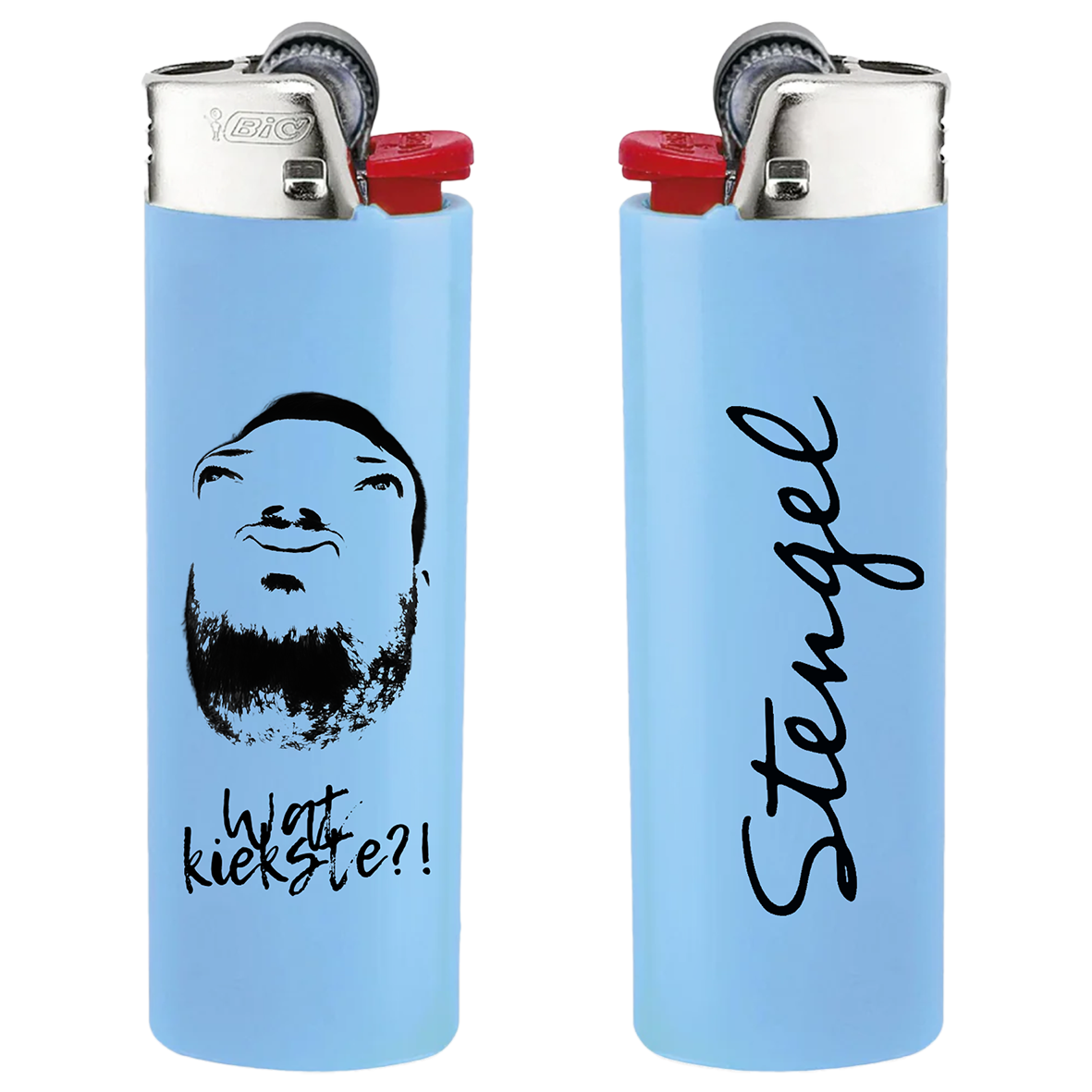 Georg Stengel Feuerzeug 'Wat kiekste'