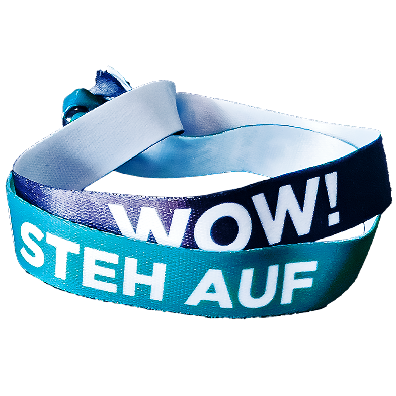 Georg Stengel Festivalarmband 2er Set 'WOW'
