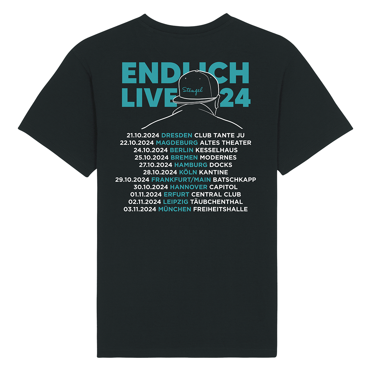 Herren Tourshirt 2024 "Endlich Live 24!"