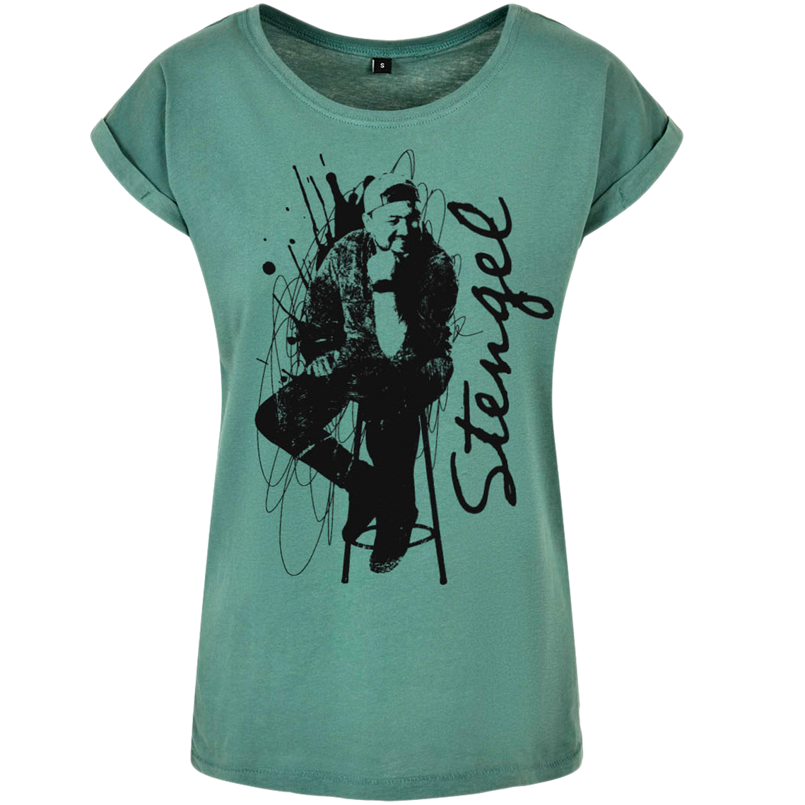 Georg Stengel Damen T-Shirt 'Stengel', grün