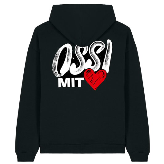 Georg Stengel Hoodie 'Ossi mit Herz'