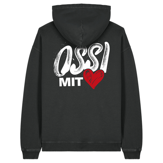 Georg Stengel Hoodie 'Ossi mit Herz'