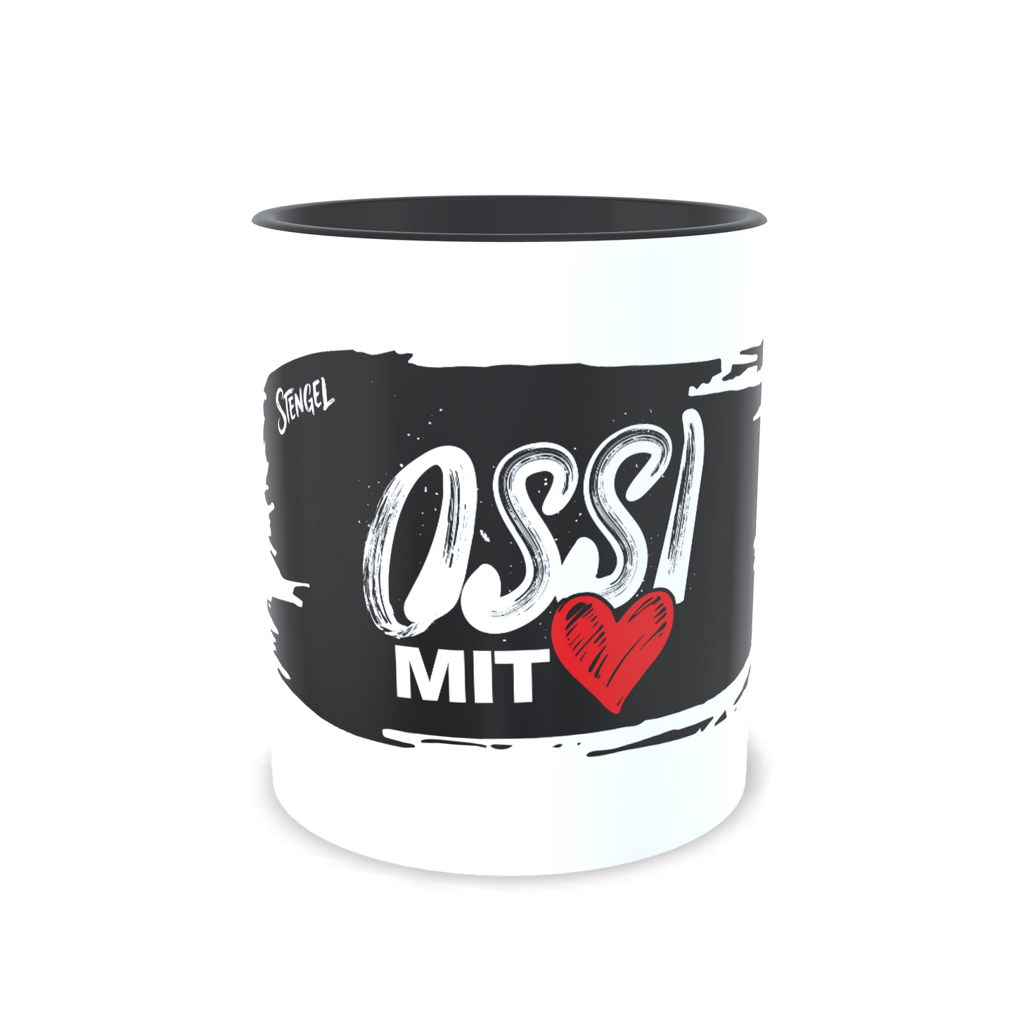 Georg Stengel Tasse 'OSSI mit Herz'