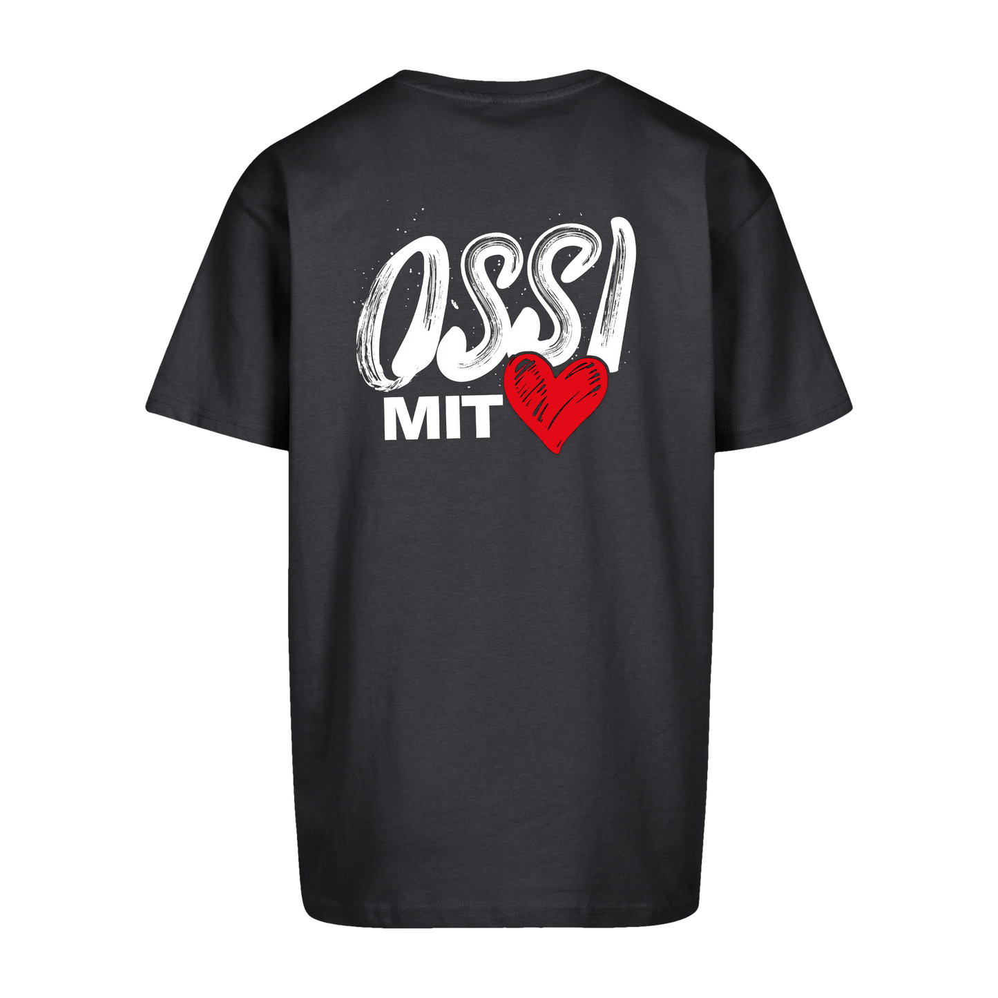 Georg Stengel Oversize T-Shirt 'OSSI Mit Herz'